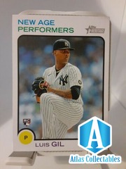 2022 Topps Heritage New Age Performers Luis Gil RC #NAP-21
